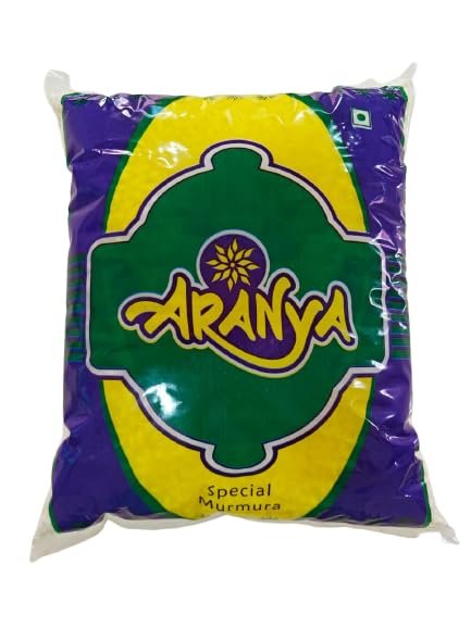 Aranya Special Murmura Puffed Rice - Light, Crispy, Gluten-Free Snack, 500g Pack | Perfect for Bhel Puri, Chivda & Healthy Snacking