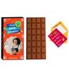 Expelite Customizable Chocolate Rakhi Return Gift with Dry Fruit for Raksha Bandhan, Personaliz Gifting, Unique Packaging & Sweet Messages, Perfect for Brother, Sister, Bhaiya Bhabhi (100g Bar) view 1