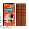 Expelite Customizable Chocolate Rakhi Return Gift with Dry Fruit for Raksha Bandhan, Personaliz Gifting, Unique Packaging & Sweet Messages, Perfect for Brother, Sister, Bhaiya Bhabhi (100g Bar) view 3