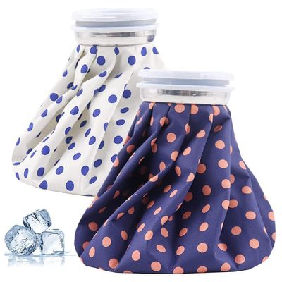 Avenn Ice Bag for Pain Relief Cold Ice Pack for Pain Relief Cold Water Bag for Injuries & Therapy Comes with Leak-Proof Closure First Aid Sports Injury Neck Knee | Hot Bag (Multicolor) (6 inch, 2)