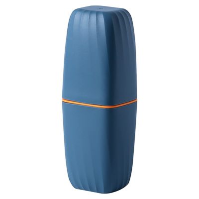 EXCLUZO Toothpaste Holder Cup Portable Travel Container Electric Case Flosser Storage Organizer Case Dual Mugs Toothpaste Holder AURH