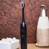 MAGTOUCH Rechargeable Sonic Electric Toothbrush | 6 Operational Modes | 42000 Vibrations per Minute | 4 Brush Heads | Recharge Cable | IpX 7 Waterproof for Adults & Kids (black) view 4
