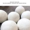 Wool Drying Balls Adsorb Impurities Good Tensile Performance Wool Balls Household 6 Pcs (5cm) view 3