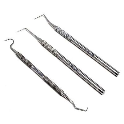 ADDLER Dental Hand Instrument Probe Set of 3
