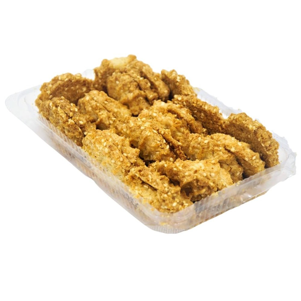 Murthy's Til Coconut Biscuit Bites  Crunchy Coconut Cookies Snack | Healthy Teatime Treat, Indian Homemade Style Biscuits (200g)