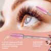 AVXIGO FIELD Professional S-Curved Precision Tweezer for Eyelash Extensions (Baby Pink), Diamond Grip Fiber Tip Lash Tweezer Stainless Steel - Complete with Mascara Brush, Storage Box and Tube Case view 3