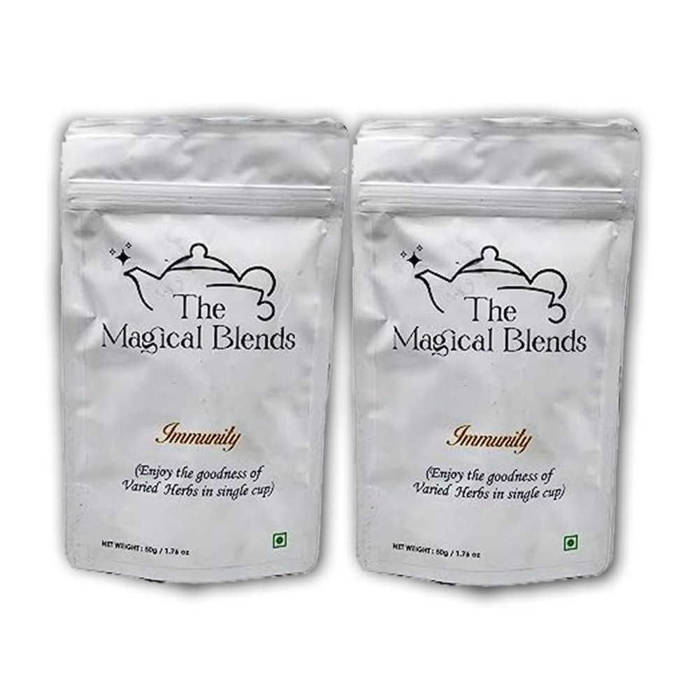 The Magical Blends For Natural Spices And Herbs Healthy Weight Care Tea - Pack Of 2x 50G - (Giloy Turmeric)
