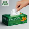 DAFFODIL 2Ply Facial Tissue Carton  Pack of 3 Boxes (200 Pulls/Box Total 600 Pulls, 1200 Sheets) Soft and Durable Tissue Papers,Convenient for Home or Car Use view 2