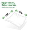 DAFFODIL 2Ply Facial Tissue Carton  Pack of 3 Boxes (200 Pulls/Box Total 600 Pulls, 1200 Sheets) Soft and Durable Tissue Papers,Convenient for Home or Car Use view 3