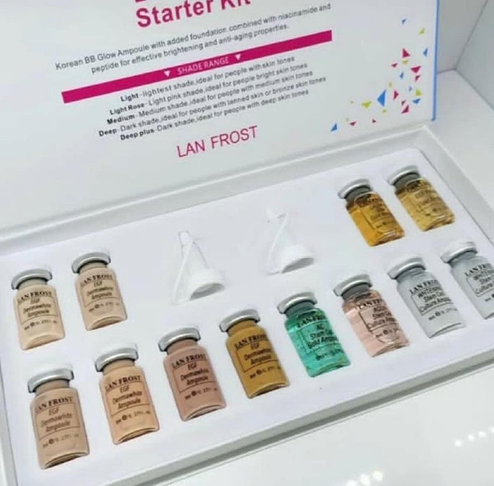 R A Products Starter Kit(Mix-6 Serum,6 Cream) Serum Kit White Whitening Cream Skincare 02 Foundation