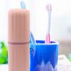 NavaFresh Basics 3pcs Travel Toothbrush Case Portable Toothbrush Toothpaste Cup Holder Container for Travel Business Trip Camping Daily Use' view 4