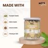 Mo's Roasted Super Seeds Mix 440 grm | High Protein Snacks | Mix Seeds for Eating High Fiber | Vegan & Keto view 2