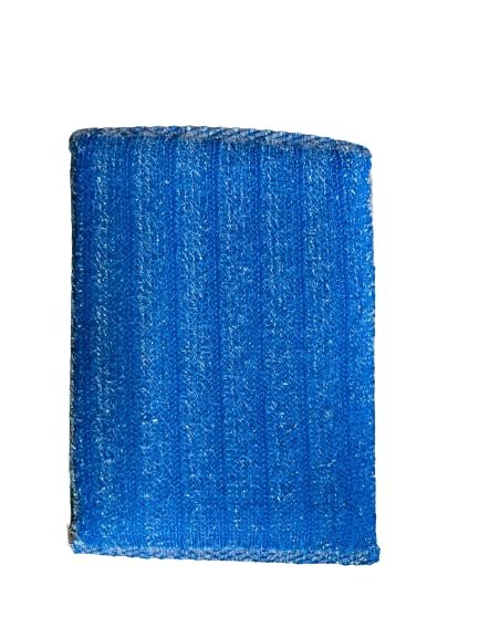 Crescent Enterprises Scratch Proof Foam Pad Sponge Kitchen Scrubber for Dish/Utensils/Tiles Cleaning Heavy Quality-Juna- Blue-1