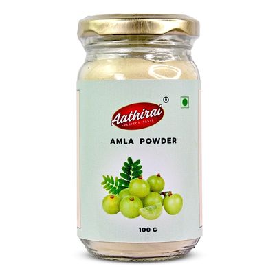 Aathirai Amla Powder | 100 GMS | 100% Natural Pure | Rich in Vitamin C | Indian Gosseberry Powder for Skin & Hair Care