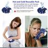 Attachh Ice Bag Hot Water Bag For Pain Relief, Hot & Cold Packs (Pack of 1 Multicolor) 9 inch view 4