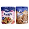 FIT & FLEX Baked Crunchy Mixed Berries Granola (275 g) And Choco Almond Cookie Muesli (210 g) - As Seen on Shark Tank India - 485 g (Breakfast Combo Pack of 2) view 1