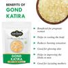 Easygrow Edible Gond Katira Pure - 400 gm, Tragacanth Gum Gond Katira High Cooling Properties Gondh Katira Gum (400 gm) view 3