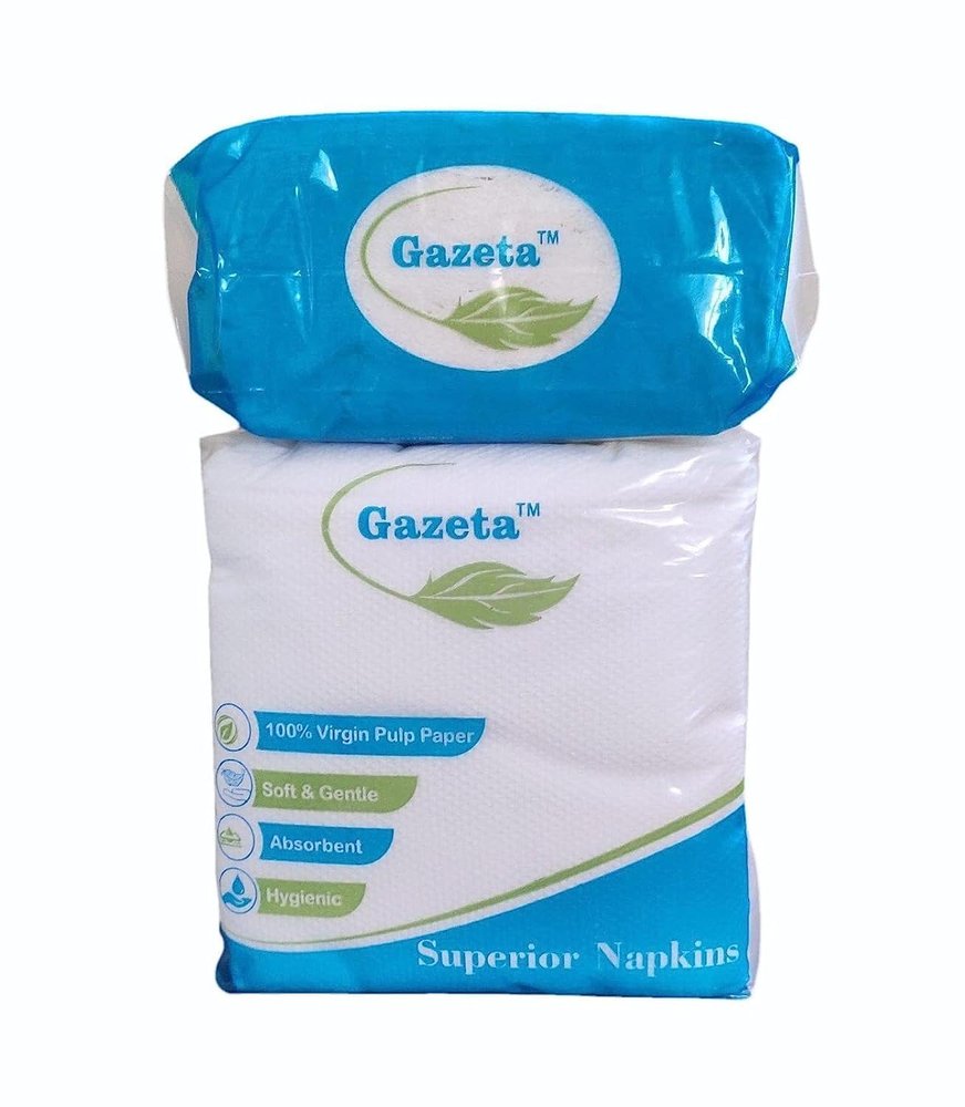 Gazeta Soft Tissue Paper Napkin 100 Pulls Per Pack (Pack of 4)