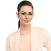 LENSKART BLU | Zero Power Blue Cut Computer Glasses | Anti Glare, Lightweight & Blocks Harmful Rays | UV Protection Specs | Green | Men & Women | Large | LB E13737 view 4