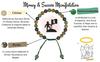 Money Magnet Bracelet Original Certified Pyrite Bracelet with Green Aventurine, Citrine - Elegant for Man, Women and Men - Healing Money Crystal Stones (Adjustable) view 2