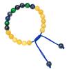 Diabetic Bracelet for Women Men - Crystal Bracelet with Sodalite, Yellow Calcite and Malachite Stones - Spiritual Gift view 4