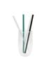 Brightly Labs Reusable Glass Drinking Straws, Clear Glass Straws for Drinking for Milkshakes, Frozen Drinks, Smoothies, Tea, Juice, Set of 4 (Multi Colours) view 2