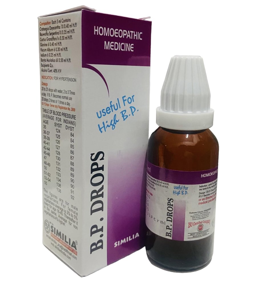 ABA08 Similia BP Drops (30ml) - SET OF 3 Bottles
