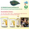 G7 GRAINS Organic sunflower oil (5 liter) cold pressed/wood pressed oil | surajmukhi/sunflower kachi ghani oil by G7 GRAINS view 4