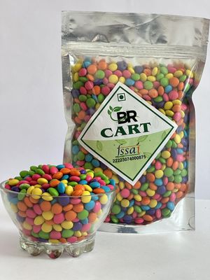 BR CART Colourful Chocolate Gems| Gems Chocoolate Buttons | Chocoolate Munchies | Chocolate Truffles Balls Sweet | Gemss In Multicolor Pack Of 1. (1.5 kg)