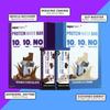 Snactivate Double Chocolate & Cookies and Creme Protein Bars with 10g Protein, 10g Fiber & 0 Added Sugar, No Cholesterol & No Trans Fat, For Up to 2h of Energy, Vegetarian, Healthy Snack, 40g (Pack of 12) view 3