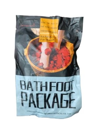 AKUPRO-MAX Foot Bath Powder,Health Care Body Toxin Removal Organic Chinese Herbal Foot Bath Powder 1 pkt