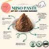 Alla's Posh Flavors Authentic Japanese Miso Paste | Formulated & Made under Japanese Guidance In India | No Preservatives | 100% Natural (Aka Miso, 250 Grams) view 2