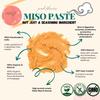 Alla's Posh Flavors Authentic Japanese Miso Paste | Formulated & Made under Japanese Guidance In India | No Preservatives | 100% Natural, Unpasteurized & Rich in Live Koji Probiotics (Non-Soy Chickpea Miso, 250 Grams) view 3