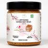 Alla's Posh Flavors Light Soy Miso Paste  Authentic Japanese Recipe | Handcrafted in India Under Japanese Miso Master | 100% Natural, Unpasteurized & Rich in Live Koji Probiotics (250 grams Jar) view 1