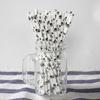 Atpata Funky Paw Print Paper Straws - Pet Birthday Party Themed Tableware for an Eco-Friendly and Adorable Decorations (25pcs Pack) view 4