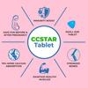 CCSTAR Tablet Coral Calcium with Vitamin D3 Supplement, Men and Women Calcium to support Strong Bones, Joints and Muscles, Joint Flexibility Good For Overall Wellness Small size Tab 100 Calcium Tablets Strip of 10 view 4