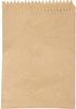 Brown Paper Bags for Foods Grocery Packing Covers - Pack of 100 (25 x 30) 1 kg size view 1