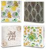 Magic Providers Soft Tissue Paper Napkins 3 Ply (33 X 33 cm) Pack of 1 Printed Tissues (50 Serviettes) | 3PLY Table Napkins | Anniversary/Birthday Party | Event Essential Different Design & Pattern view 1