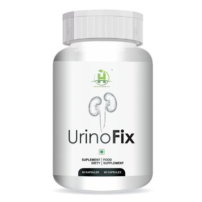 Healthy Nutrition - Just for the Health of it Urinofix Natural, Plant-Based Incontinence 60 Capsules-Supplement For Men & Women