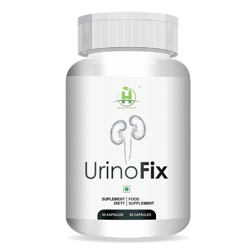 Healthy Nutrition - Just for the Health of it Urinofix Natural, Plant-Based Incontinence 60 Capsules-Supplement For Men & Women