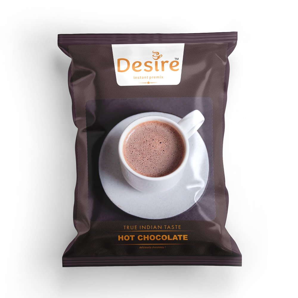 Desire Instant Premix Hot Chocolate Powder | Enjoy Hot Or Cold Drinking Chocolate | Coco Powder 500g (500 G)