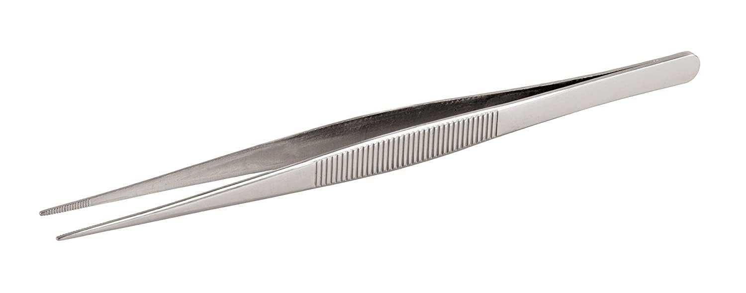Devanjana Stainless Steel Tweezer,Non-Magnetic Tweezer for Diamond, Electronics, Jewelry, Craft, Laboratory Work, Eyebrow & Ingrown Hair Removal