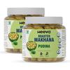 Heeva Roasted Makhana | Foxnut | Pudina Flavour 100g (Pack of 2) | Gluten Free | Roasted - Not Fried | No Cholesterol | Healthy Super Food | Calcium Rich | Phool Makhana view 1