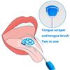 E - Buddies Tongue Brush, Tongue Scraper, Tongue Cleaner Helps Fight Bad Breath, Professional Tongue Brush for Freshing Breath, 2 Tongue Scrapers - 2 Pack Colors May Vary view 2