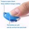E - Buddies Tongue Brush, Tongue Scraper, Tongue Cleaner Helps Fight Bad Breath, Professional Tongue Brush for Freshing Breath, 2 Tongue Scrapers - 2 Pack Colors May Vary view 3