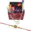 SFU E Com Cadbury Chocolates With Red Handle Basket| Rakhi Chocolate for Brother | Jadtar Ganesh ji Rakhi With Chocolates | Roli, Chawal, Chandan, Misri | 788 view 1