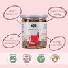 Mo's Cookies Combo|Delightful Cookies Combo|300G| Pack of Two Gourmet Jars|100% Natural & Preservatives Free|Rakhi Combo view 4