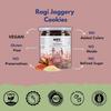 Mo's Cookies Combo|Ultimate Cookie Combo|300 G| Pack of Two Gourmet Jars|100% Natural & Preservatives Free|Rakhi Combo view 3