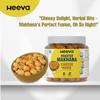 Heeva Roasted Makhana | Cream & Onion (100g) & Cheese & Herb Flavour (100g) Combo | Fox Nut | Gluten Free | Roasted - Not Fried | No Cholesterol | Healthy Super Food | Calcium Rich view 2
