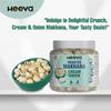 Heeva Roasted Makhana | Cream & Onion (100g) & Cheese & Herb Flavour (100g) Combo | Fox Nut | Gluten Free | Roasted - Not Fried | No Cholesterol | Healthy Super Food | Calcium Rich view 3